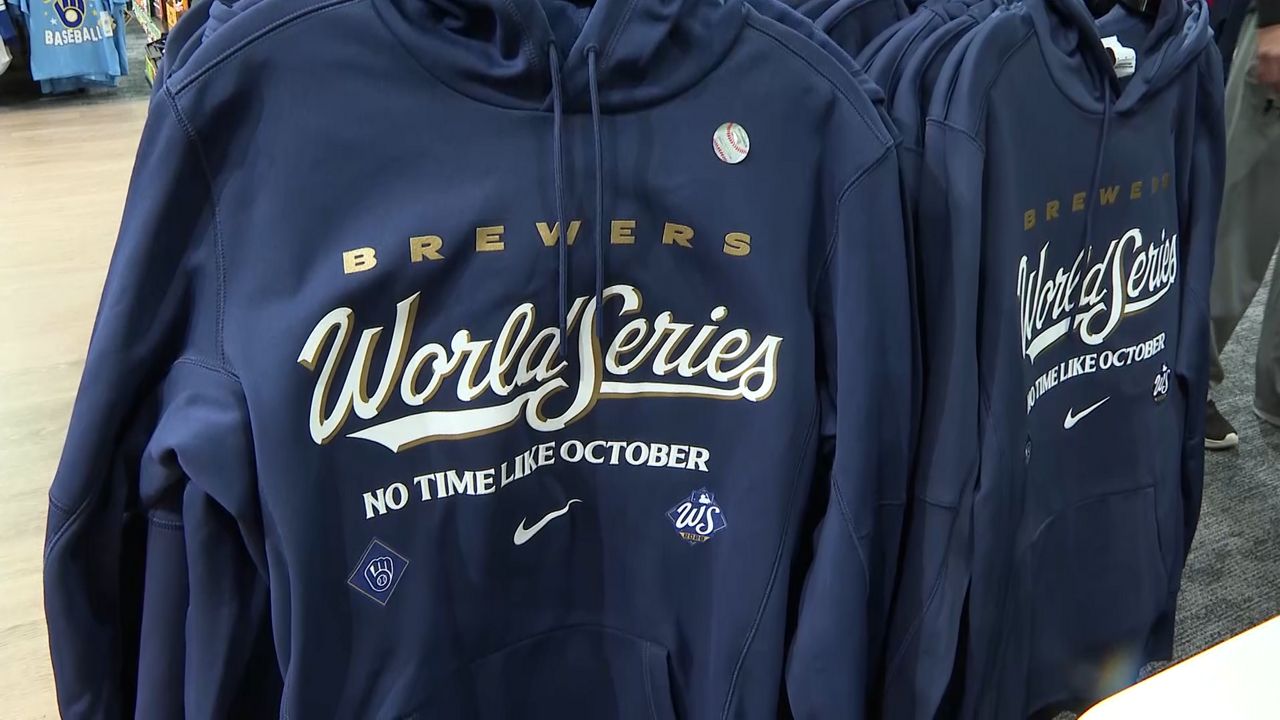 Brewers fans flock to stores for World Series gear