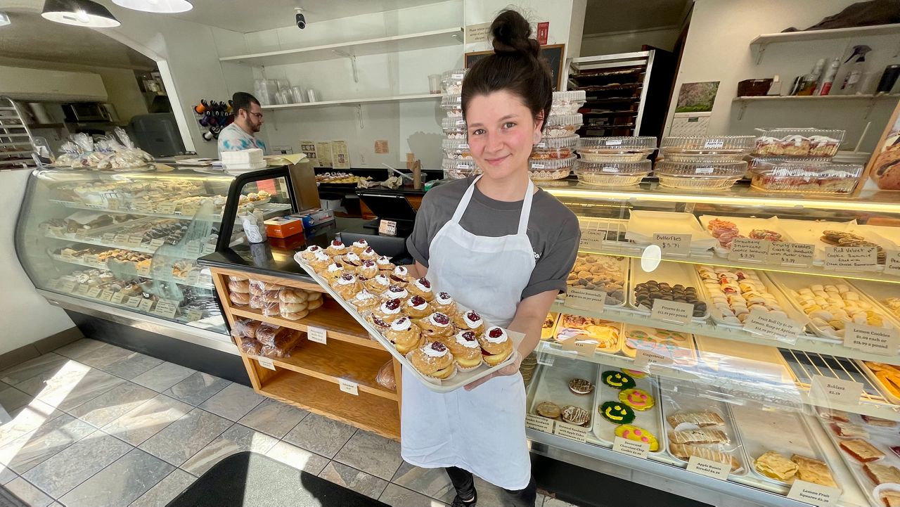 Francesco's Italian Bakery makes zeppoles