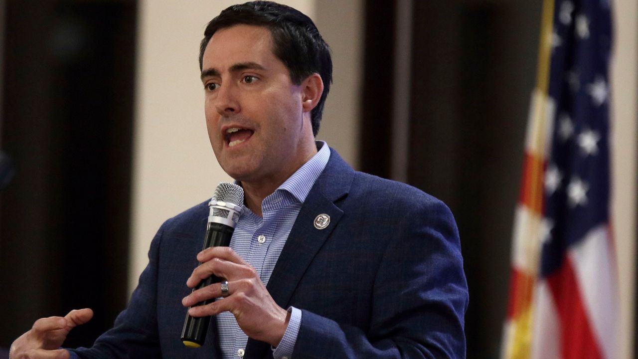 Republican Secretary of State Frank LaRose, the state's elections chief, is championing State Issue 2, a proposal advanced by Ohio's GOP-led state Legislature. (AP Photo)