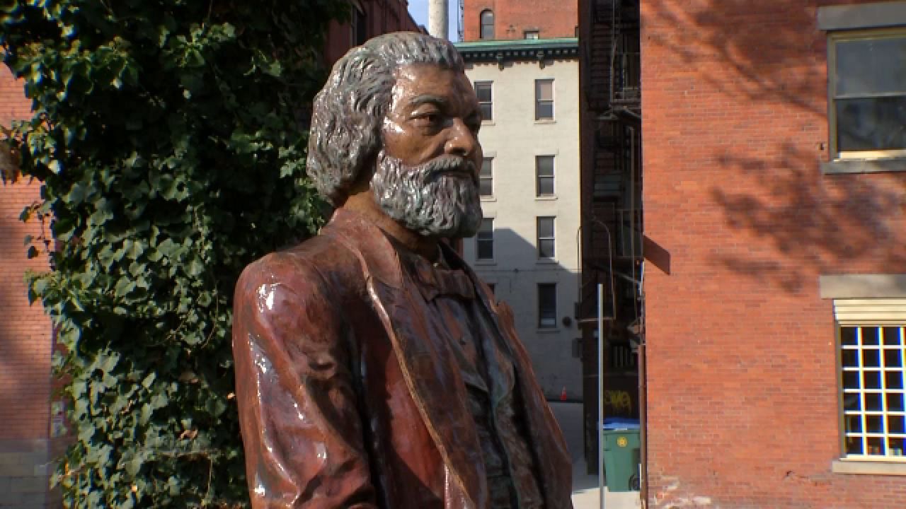 The city of Rochester has announced the return of multiple Frederick Douglass statues to the community after being repaired. (Spectrum News 1)