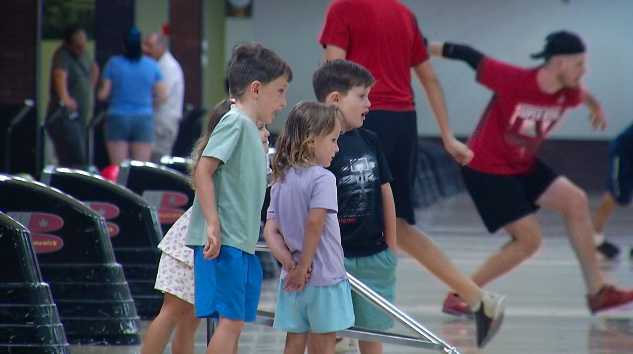 Kids' opportunity to bowl for free is still available in Central Florida, but not for long, as school season approaches. (Spectrum News/Ben Boocker)