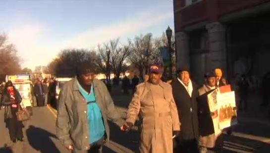 March Honors Friendship 9 on Anniversary of Sit-In