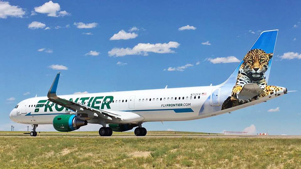 (FILE) Frontier Airlines aircraft