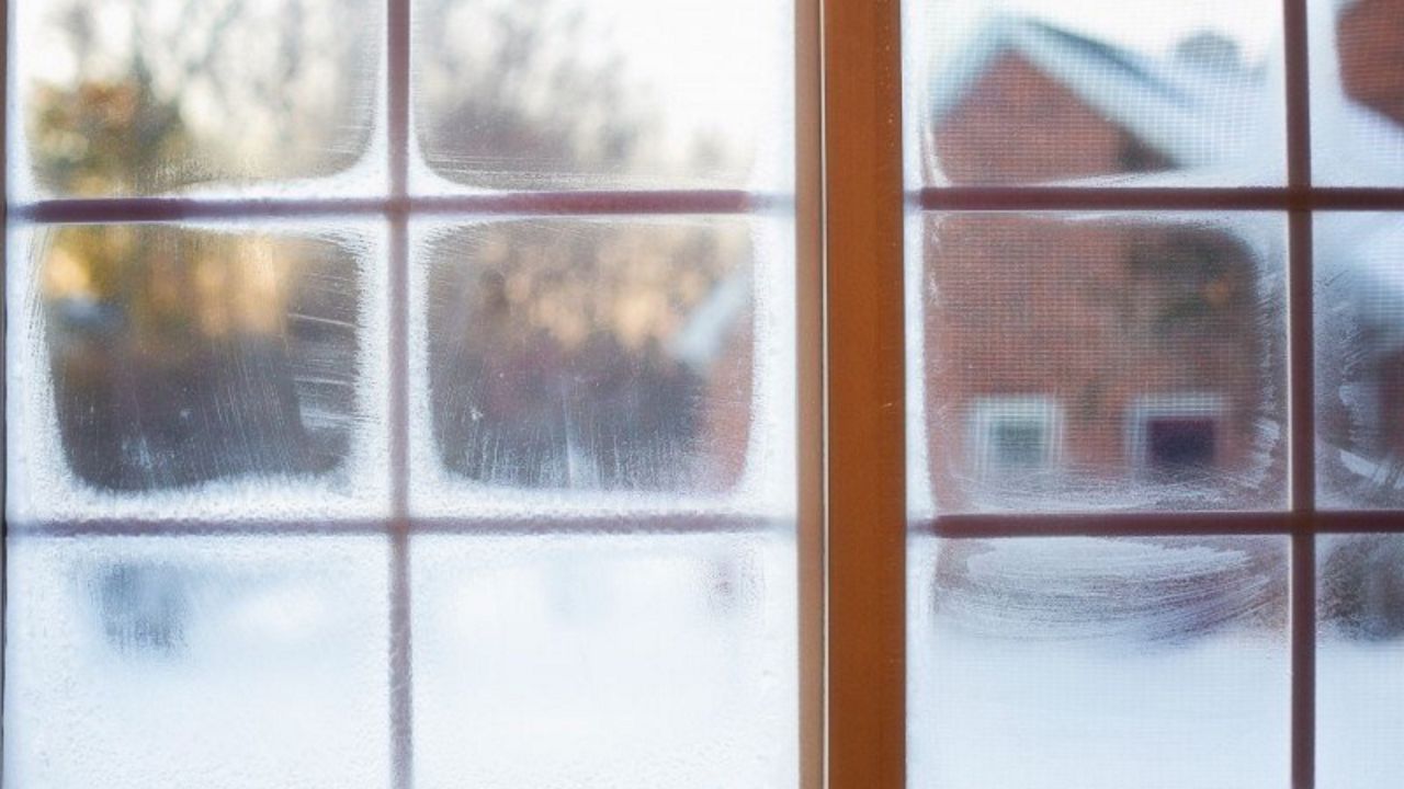 A frosted window. (File photo)