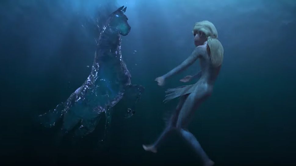 A scene from the new Disney Frozen 2 Trailer (Courtesy of Walt Disney Studios)