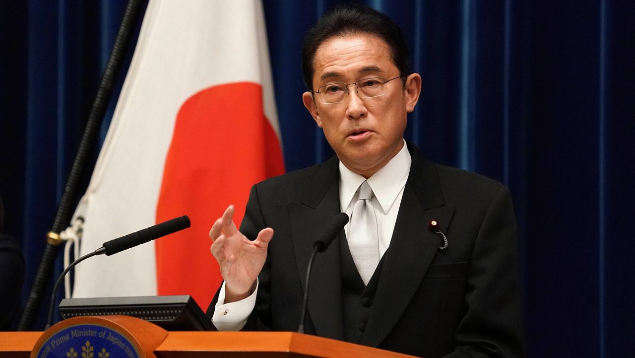 Japanese Prime Minister Fumio Kishida (Toru Hanai/Pool Photo via AP, File)