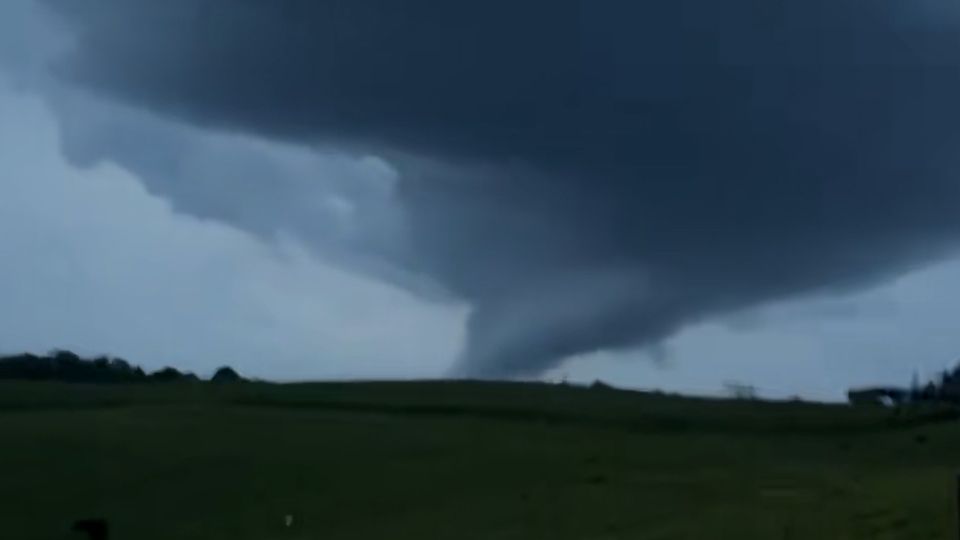 Earl Lyons was in Madison County, Kentucky on May 16, 2025 and he took a picture of this funnel cloud. (Earl Lyons)