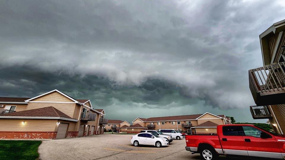 tornado storm damage around wisconsin june 2022