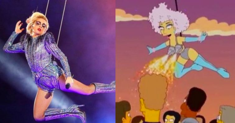 Simpsons' Continue Foretelling Reputation with Lady Gaga Super