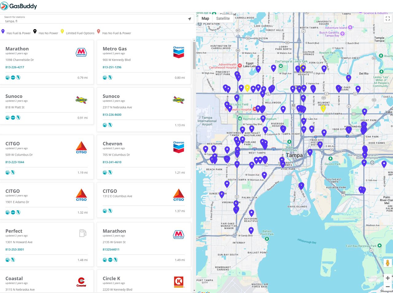 Gas Buddy Tracker