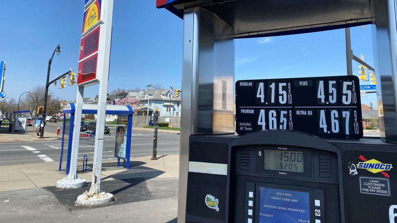 Forecasting gas prices in New York state