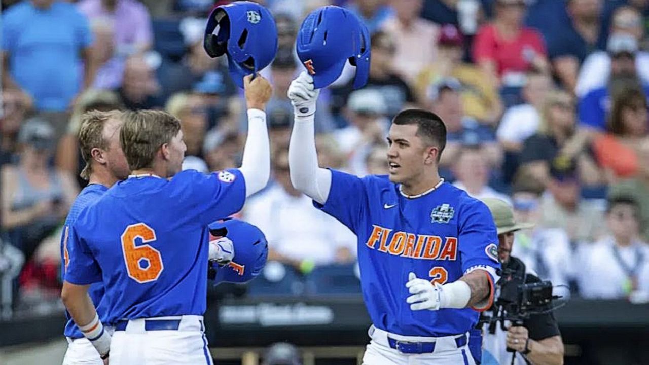 Gators take control of their College World Series bracket