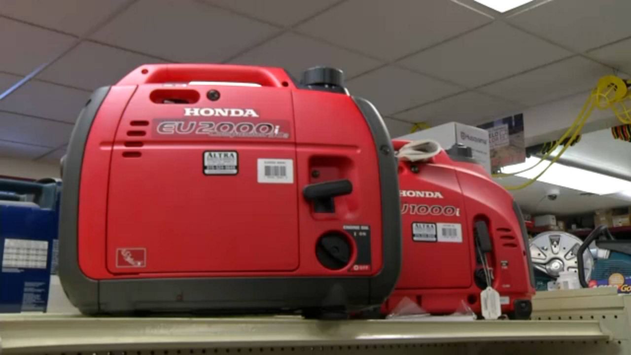 Generators are commonly used during extensive power outages. (File)