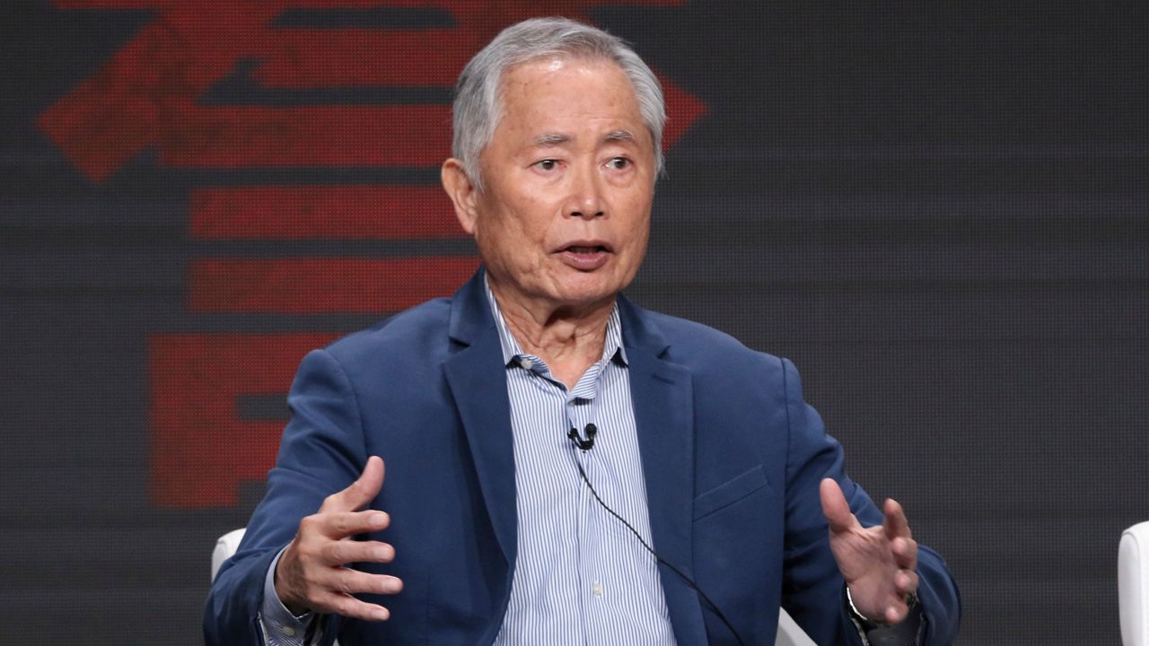 George Takei participates in AMC's "The Terror: Infamy" panel at the Television Critics Association Summer Press Tour on Thursday, July 25, 2019, in Beverly Hills, Calif. (Photo by Willy Sanjuan/Invision/AP)