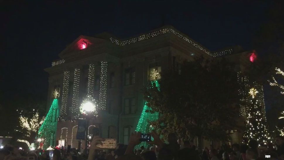 Lights Up Town Square