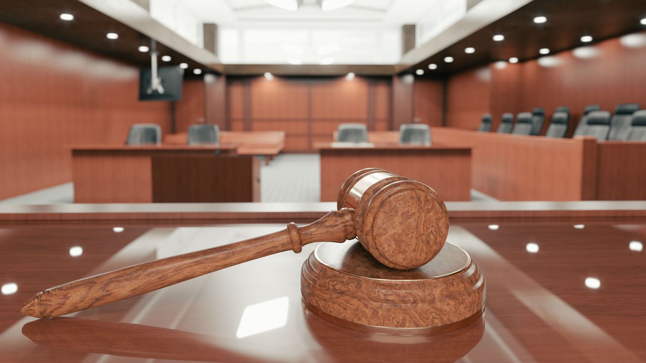 Stock image of a gavel in a courtroom. (Getty Images)