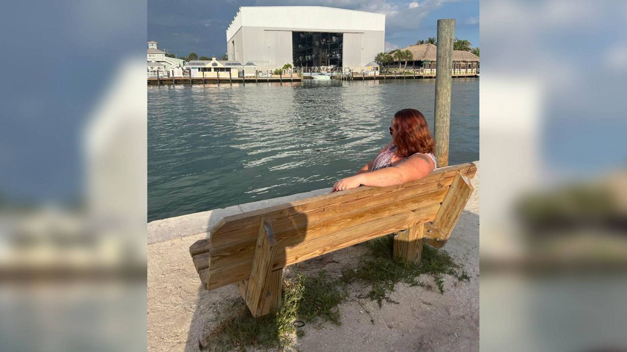 Resident Loses Mother's Memorial Bench From Hurricane Milton