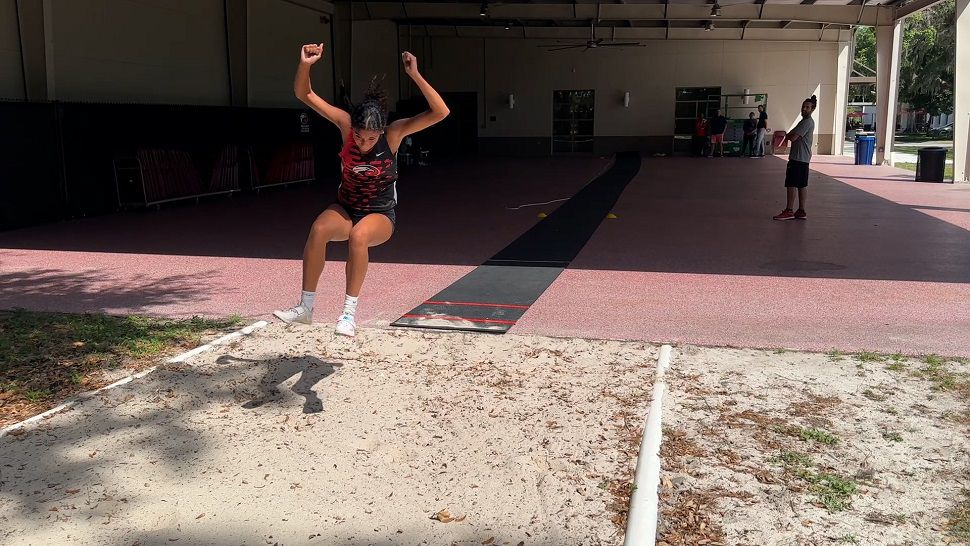 Gigi White has broken school records in her first year on the Carrollwood Track team