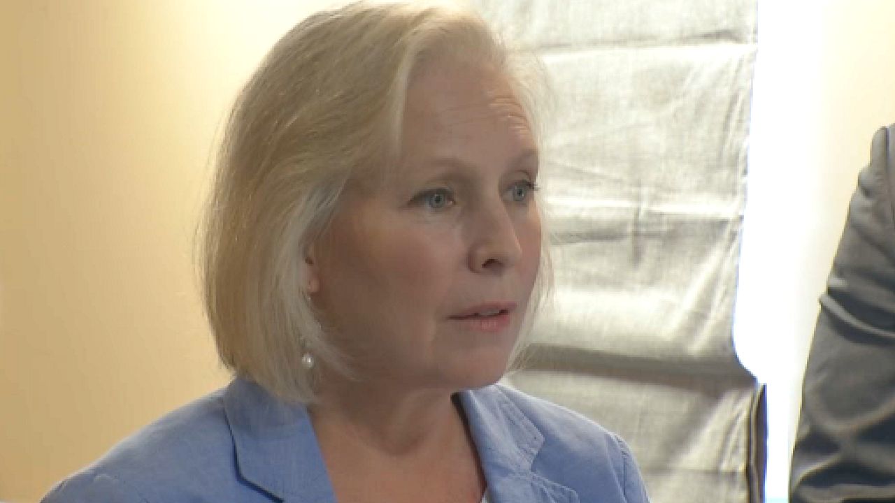 U.S. Sen. Kirsten Gillibrand speaks in Rochester on Friday.