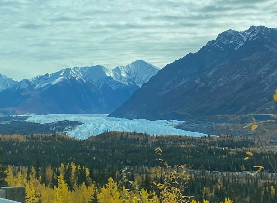 Adventuring on one of Alaska’s glaciers