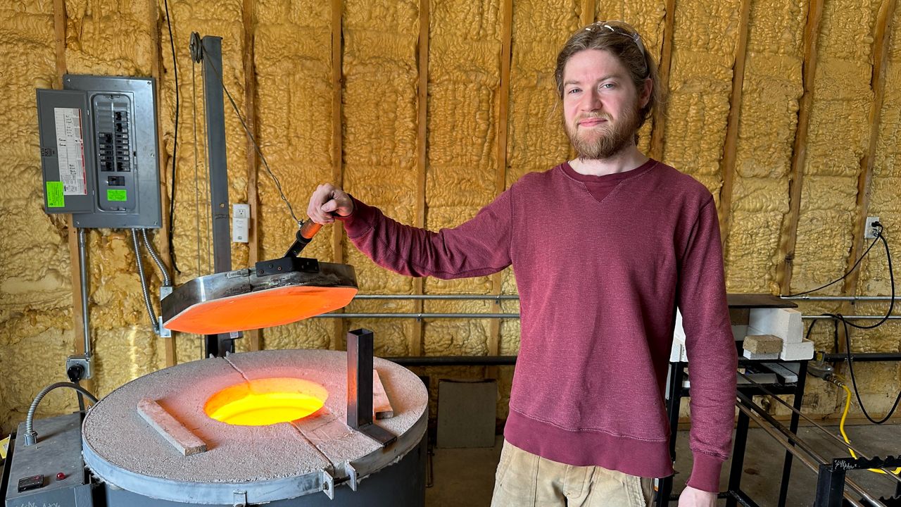 Entrepreneur Launches Glass Blowing Company