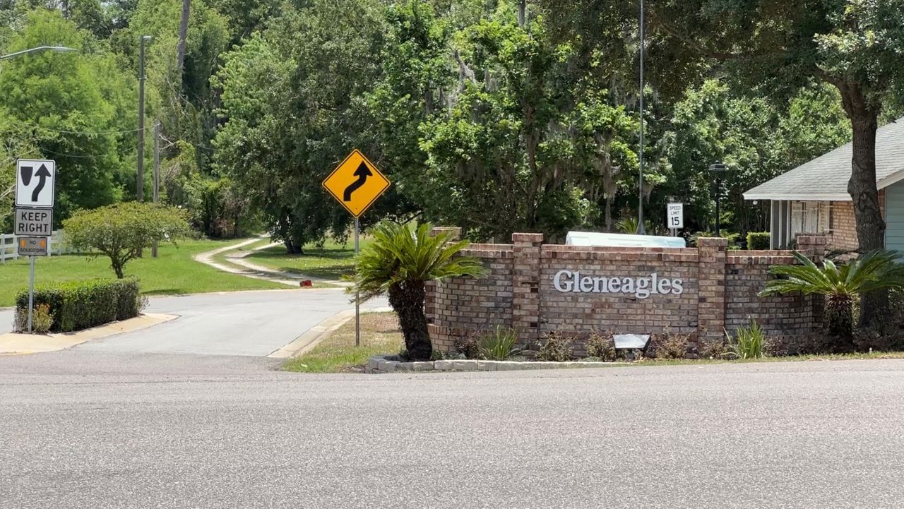 The Gleneagles area of Volusia County is one of several where officials are planning to conduct drainage analysis projects. (Spectrum News/Devin Martin)