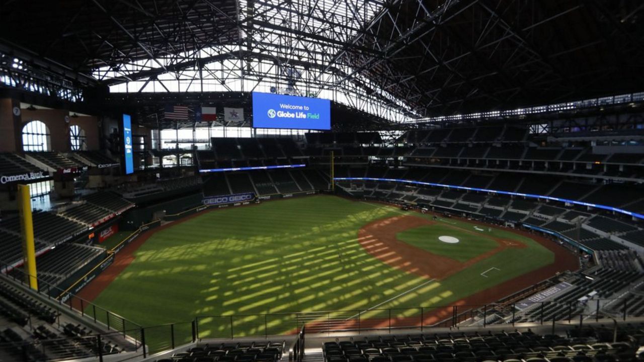 Texas Rangers Globe Life Park in Arlington MLB Baseball Stadium