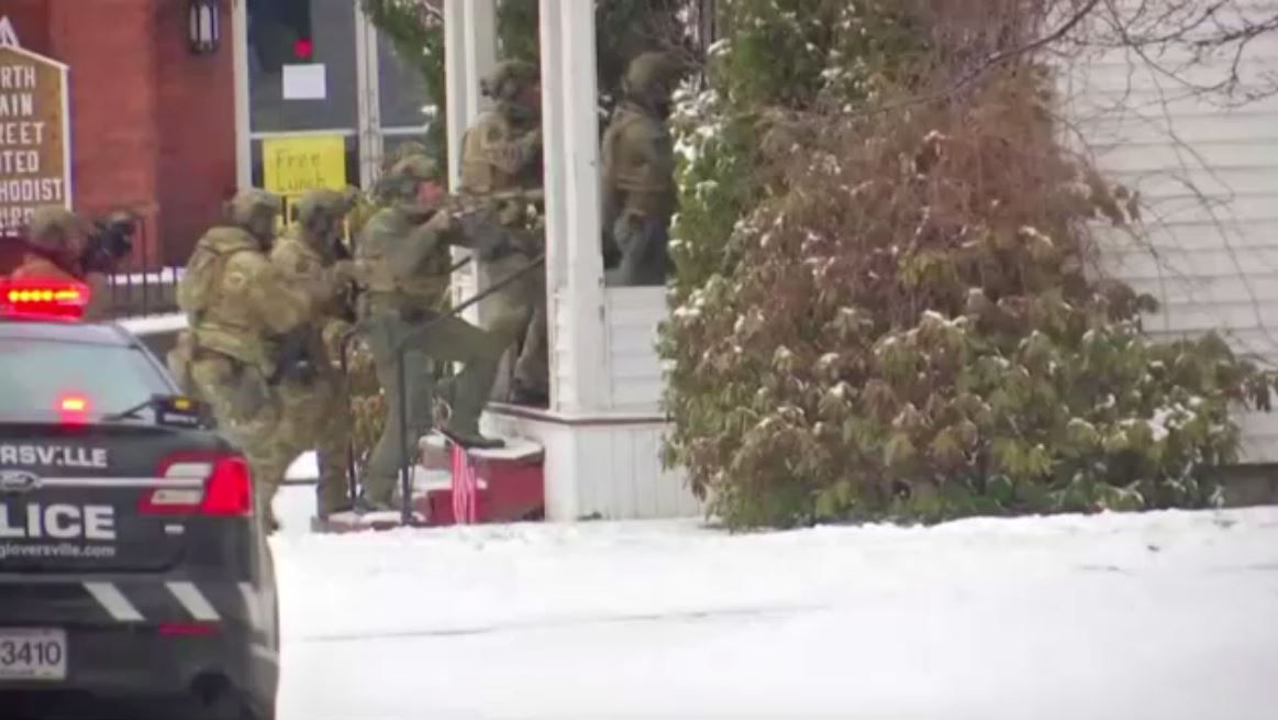 Gloversville police situation over; one found dead