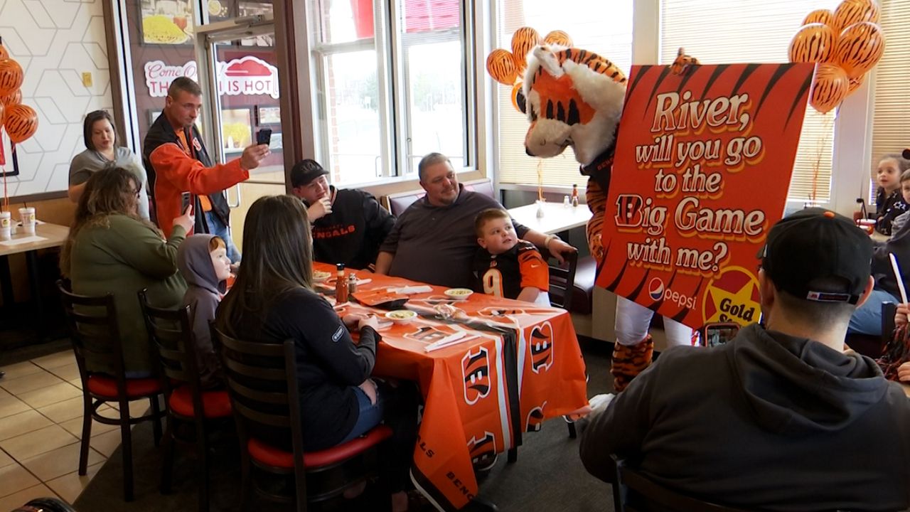 Young Bengals 'super fan' surprised with trip to Super Bowl