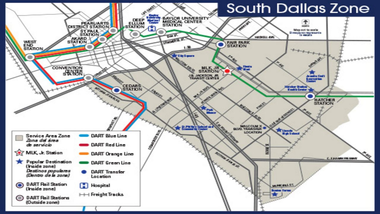 DART launches its South Dallas GoLink pilot program that will serve areas around Fair Park and South Dallas. (Photo Source: DART)