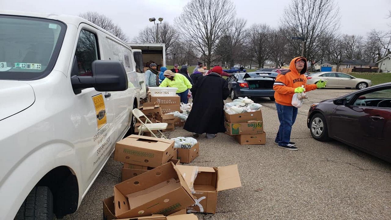 Good Samaritan food distribution 