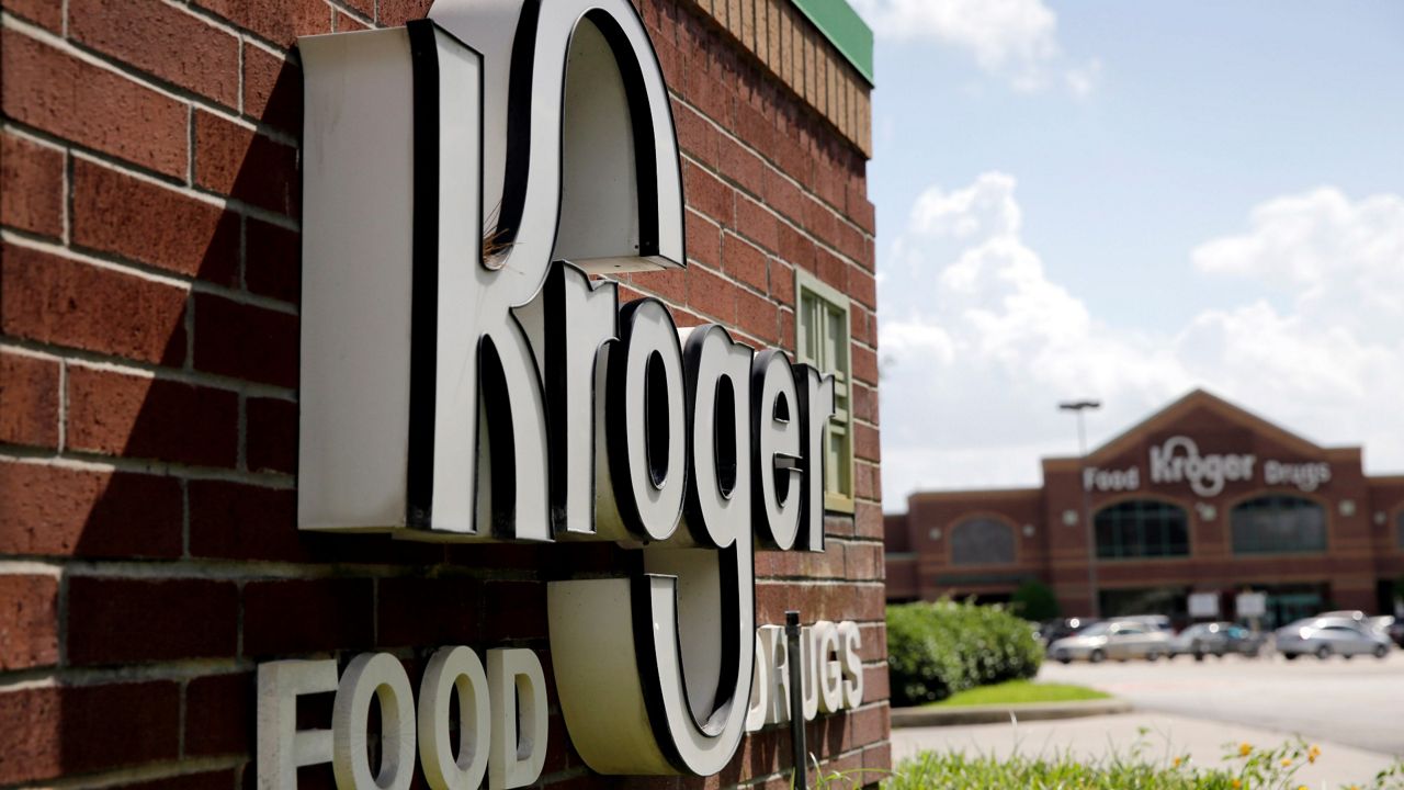 A Kroger store is shown Tuesday, June 17, 2014, in Houston. (AP Photo/David J. Phillip)