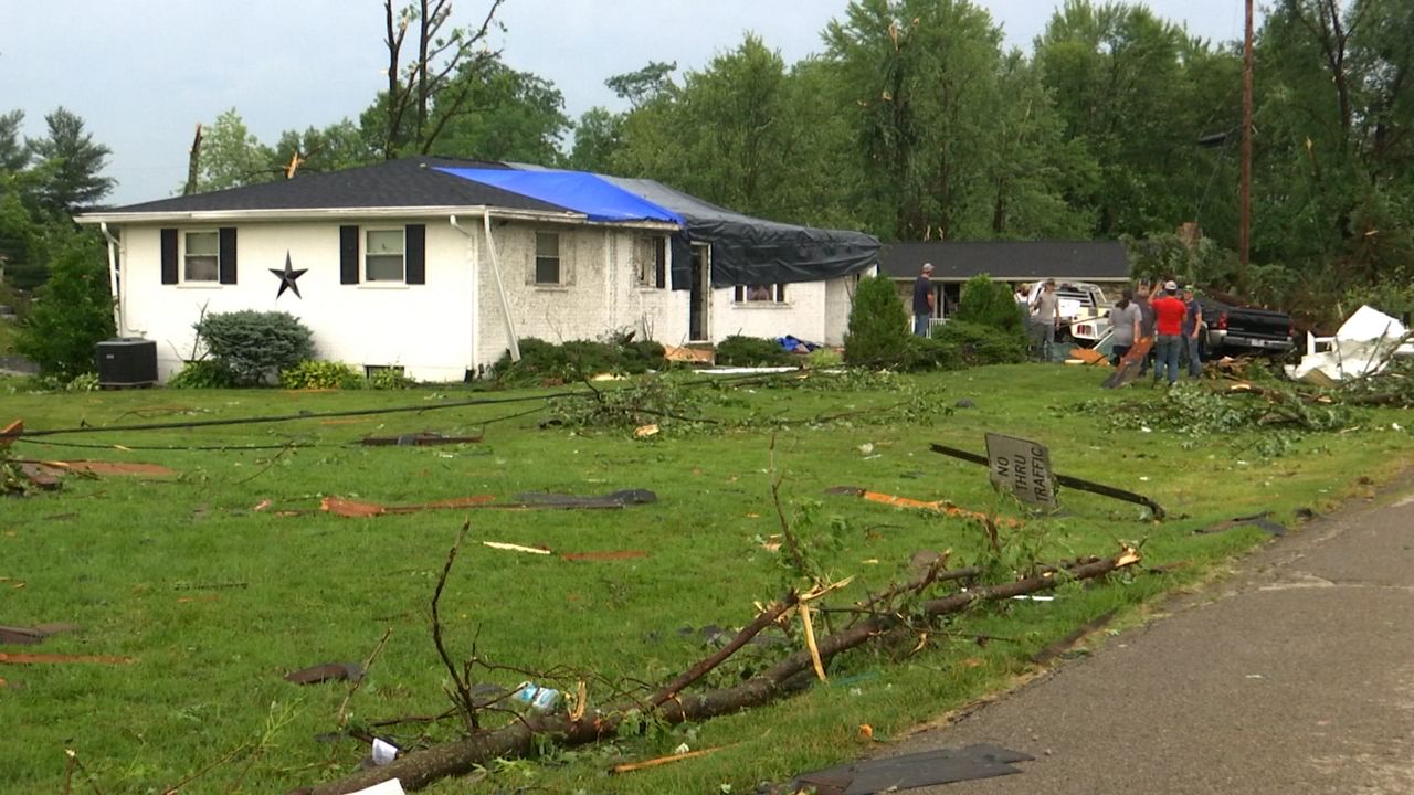 EF2 Tornado Goshen Township, Ohio