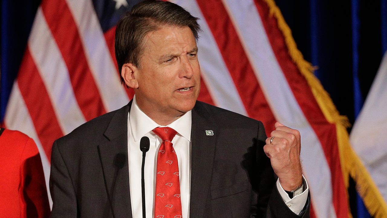 Former North Carolina Gov. Pat McCrory officially filed as a U.S. Senate candidate Friday.