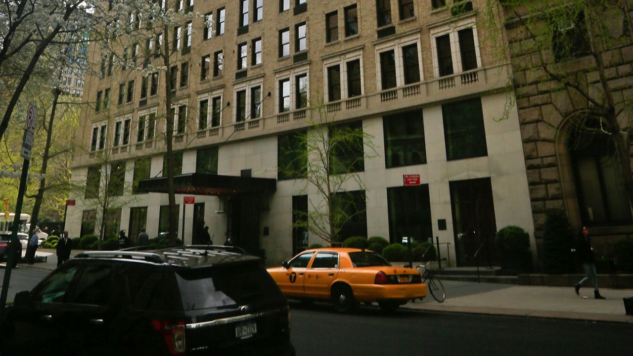 This photo shows the Gramercy Park Hotel on Wednesday, April 23, 2014 in New York.