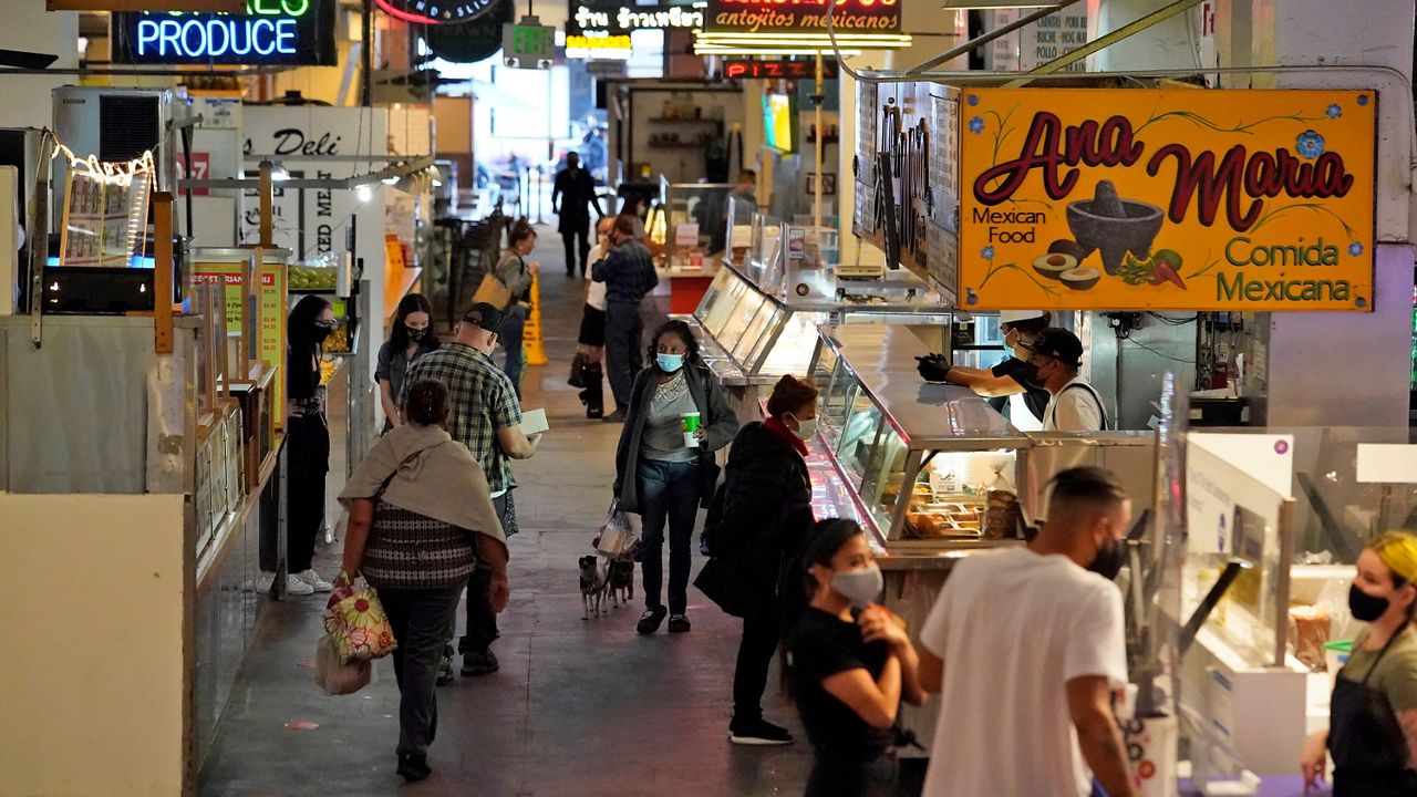 are dogs allowed in grand central market los angeles