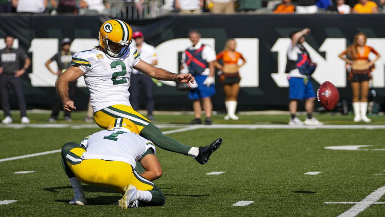 Mason Crosby was a perfect 16-for-16 - Green Bay Packers