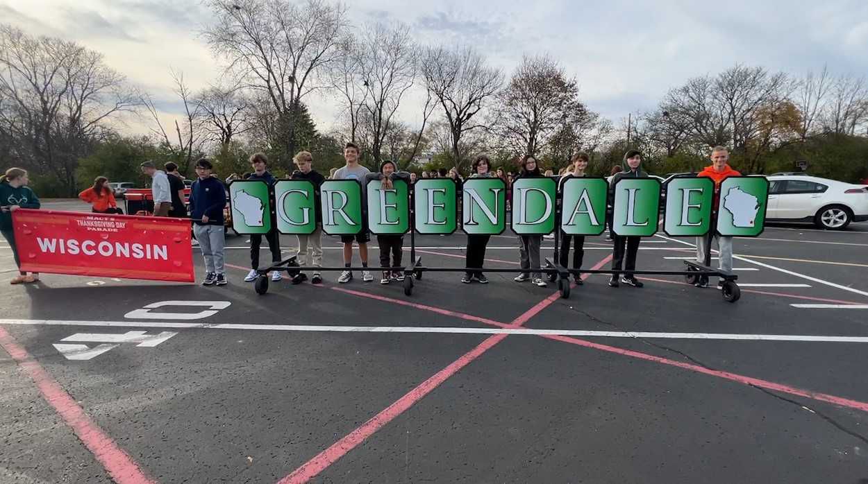 Greendale marching band preps for Macy's Parade