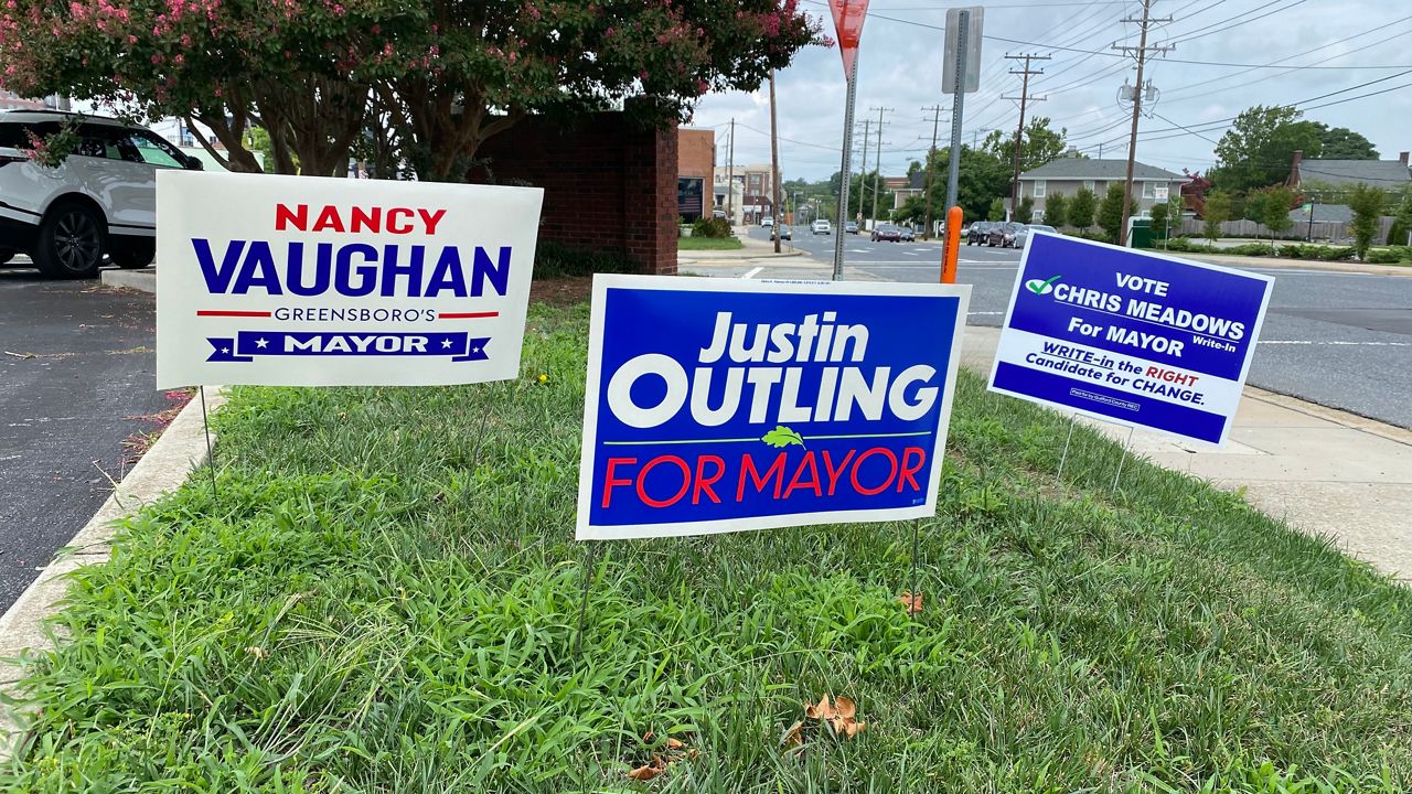 Voters in Greensboro chose between longtime Mayor Nancy Vaughan and District 3 City Councilor Justin Outling in the mayoral race. 