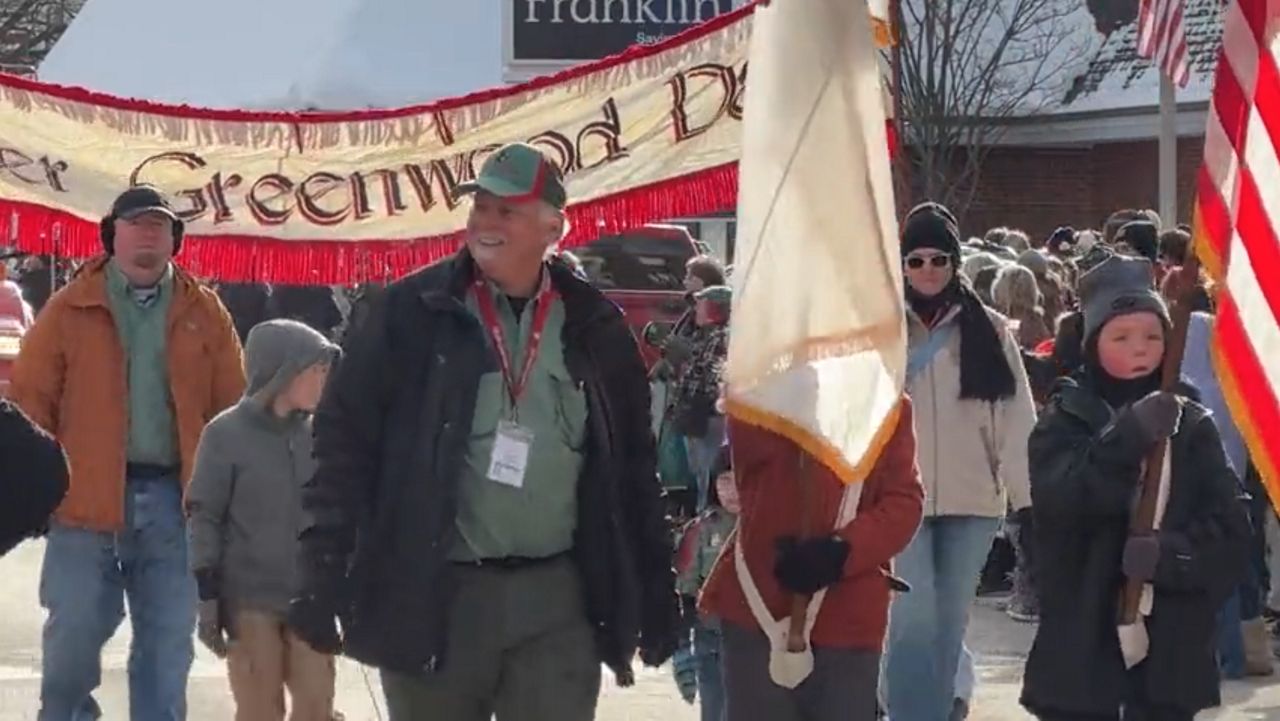 Chester Greenwood Day is celebrated in Farmington with a parade. (Spectrum News/Matthew Jaroncyk)