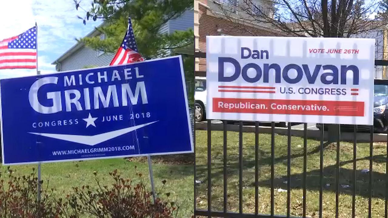 Grimm Donovan Signs Springing Up On Front Lawns Across Staten Island