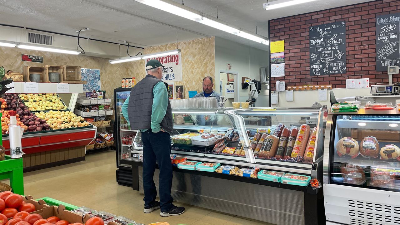 Inflation on local grocery stores