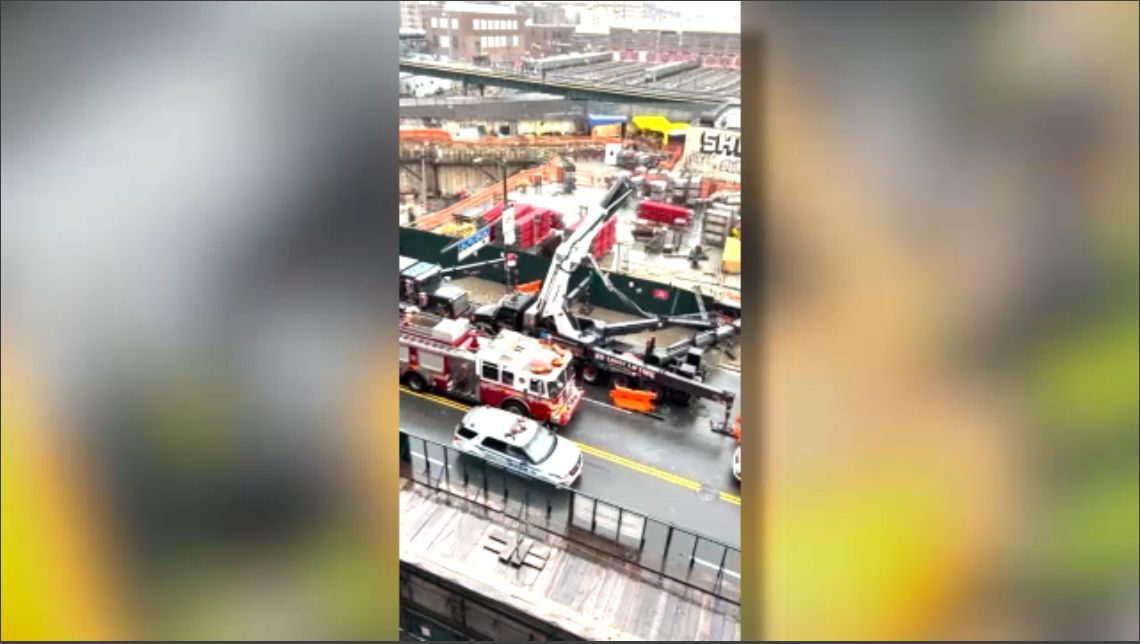 Department of Buildings Investigating Manhattan Crane Truck Boom Collapse: 5 Workers Injured