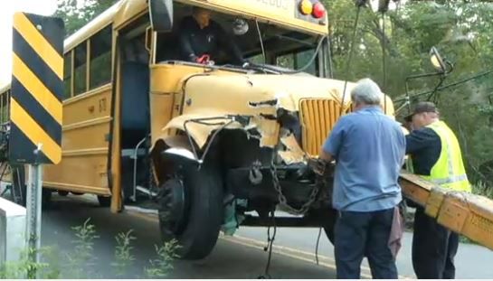 Teen Killed, Four Others Injured in Crash With School Bus