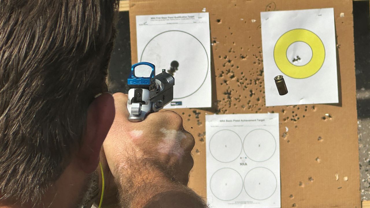 Gun instructor defies trend, sees increased attendance