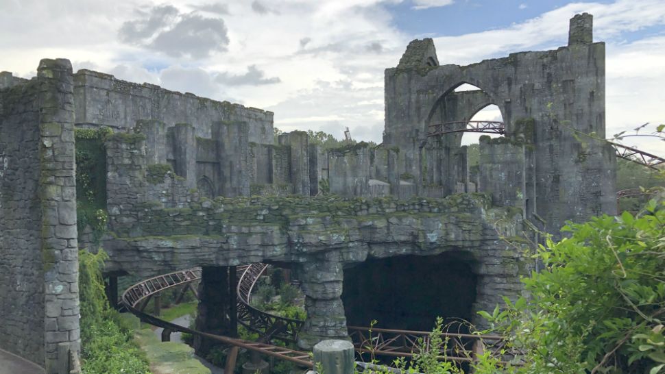 Hagrid's Magical Creatures Motorbike Adventure opened to the public Thursday at Universal Orlando's Islands of Adventure. (Ashley Carter/Spectrum News)