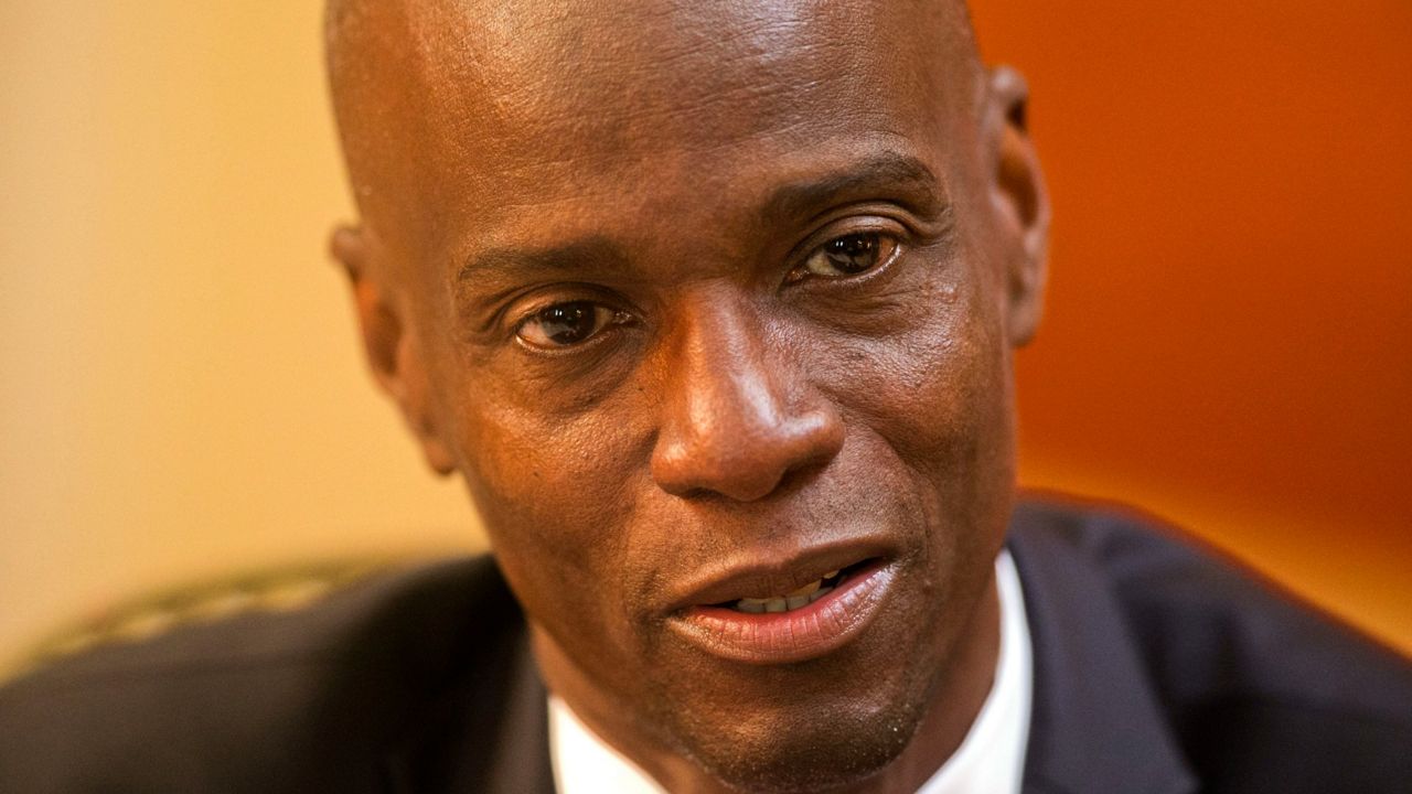 Haitian President Jovenel Moise was assassinated at his home on July 7, 2021. (AP Photo/Dieu Nalio Chery, File)