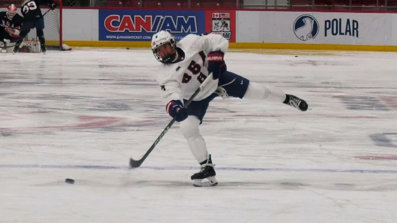 Webster native, hockey player Haley Winn arrives in Italy to play for Team USA