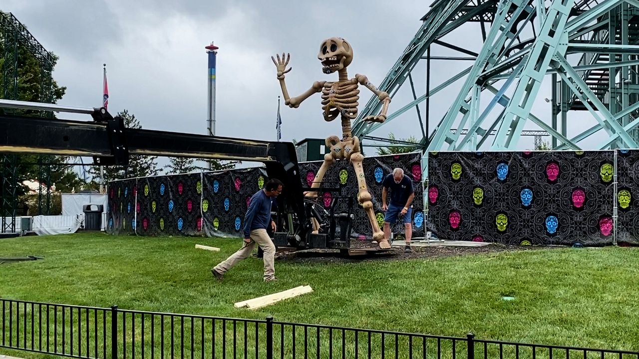 Kings Island prepares for Halloween Haunt after missed 2020