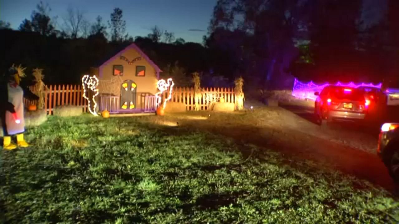 Halloween drive thru opens at Jamesville Beach Park